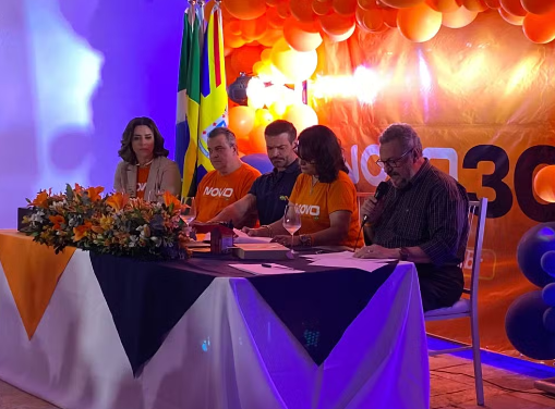 Novo oficializa candidatura de Beto Figueiró à Prefeitura de Campo Grande